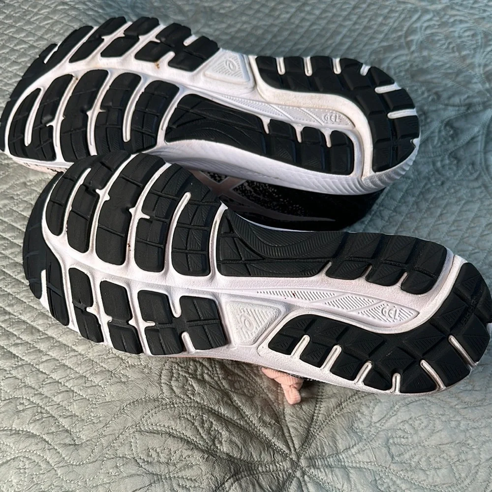 Pink and Black Performance Athletic Shoes